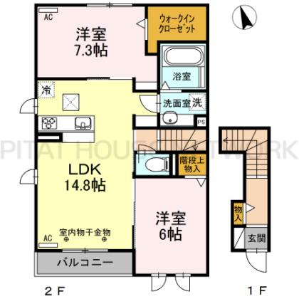  間取り図写真