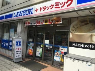 ローソン＋ドラッグミック天神橋六丁目店：163m