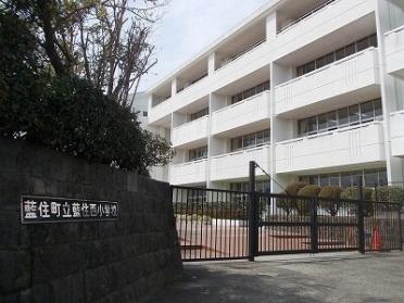 藍住西小学校：700m