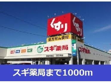 スギ薬局：1000m