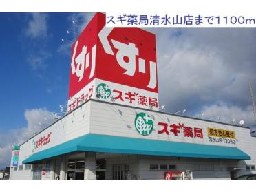 スギ薬局清水山店：1100m