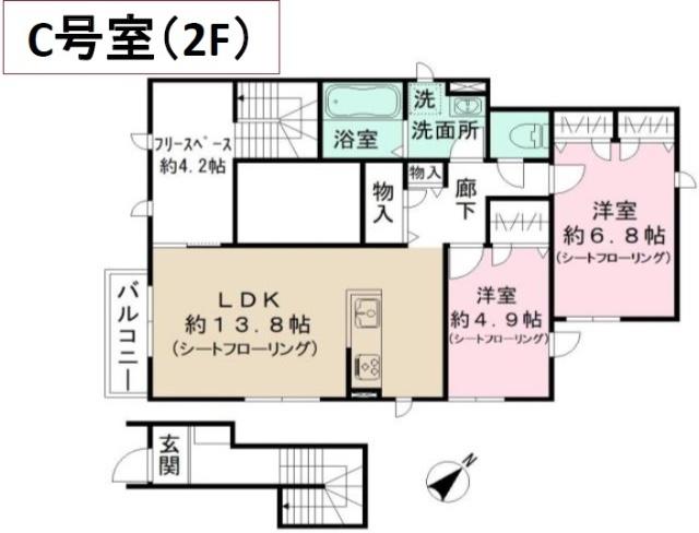  間取り図写真