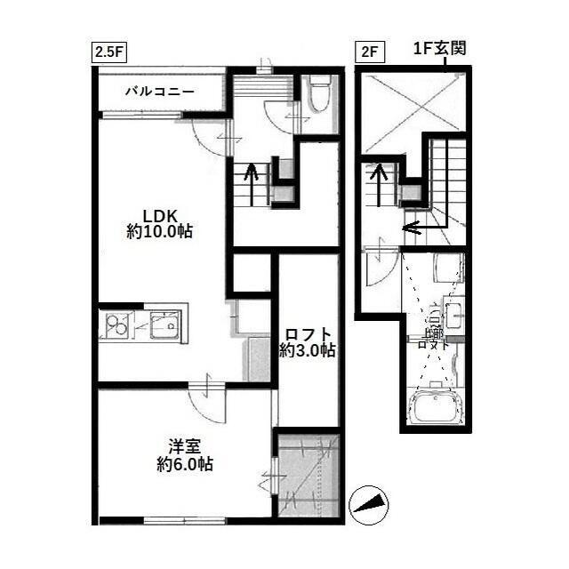  間取り図写真