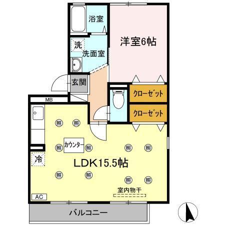  間取り図写真