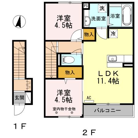  間取り図写真