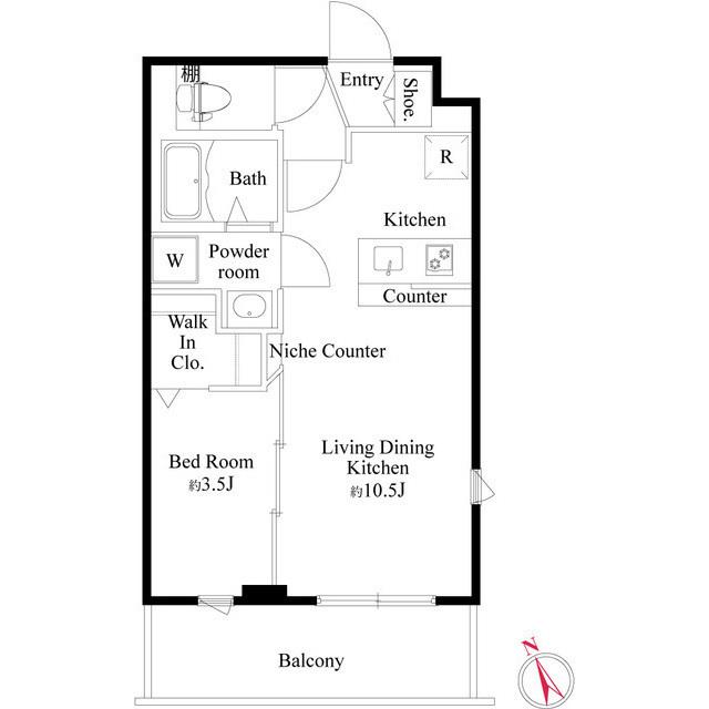 間取図(平面図)