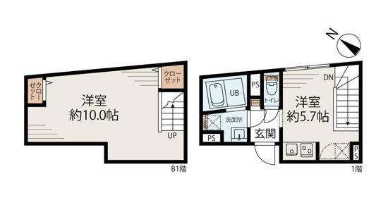  間取り図写真