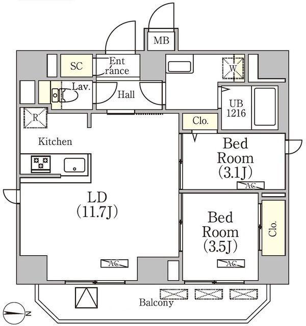  間取り図写真