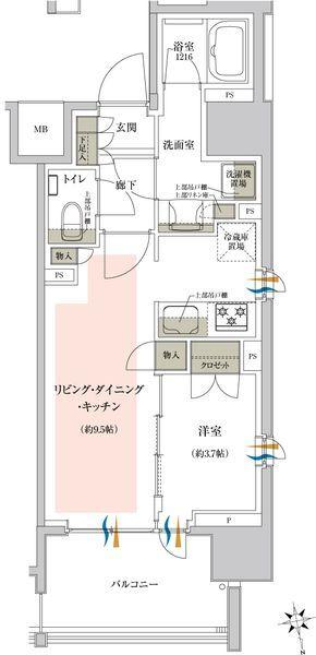  間取り図写真