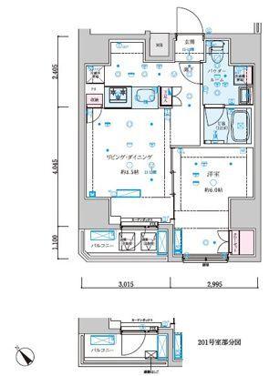  間取り図写真