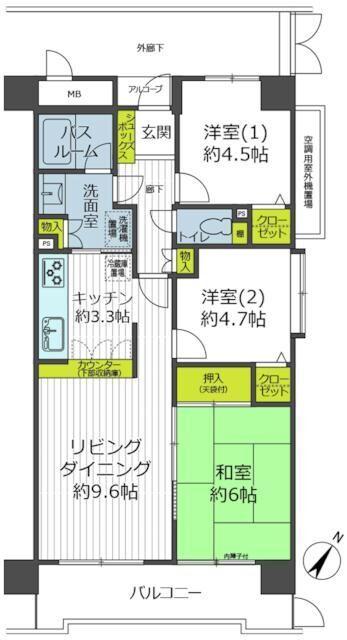  間取り図写真