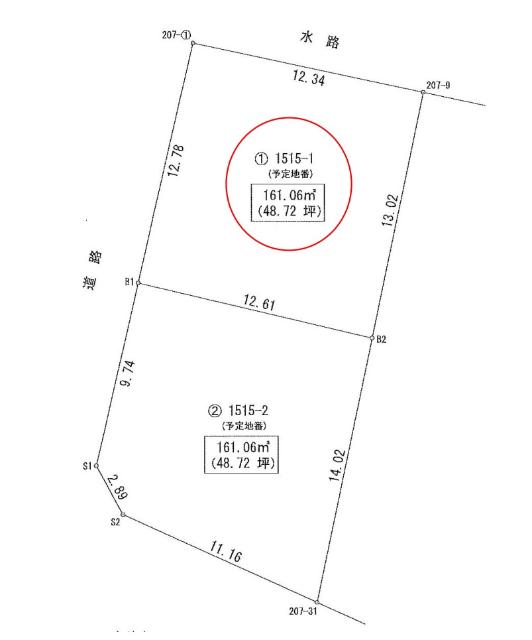 区画図