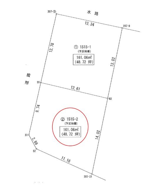 区画図