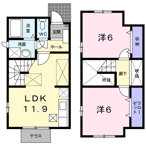  間取り図写真