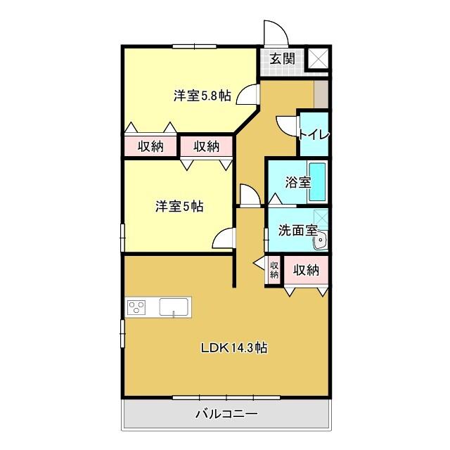 間取図(平面図)