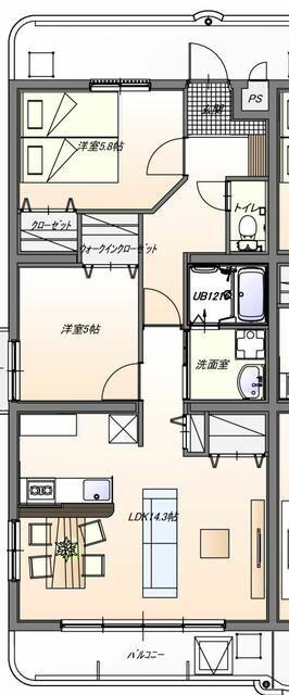 間取図(平面図)