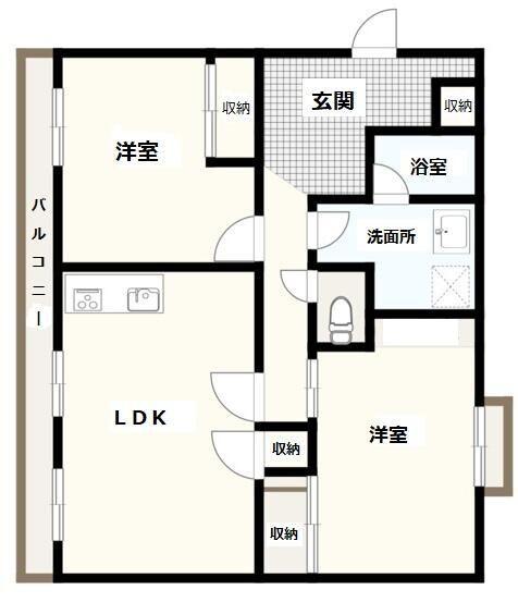 間取図(平面図)