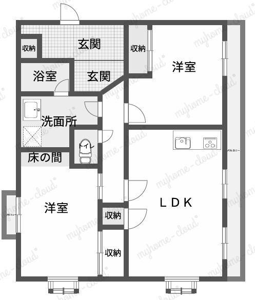 間取図(平面図)