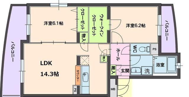 間取図(平面図)
