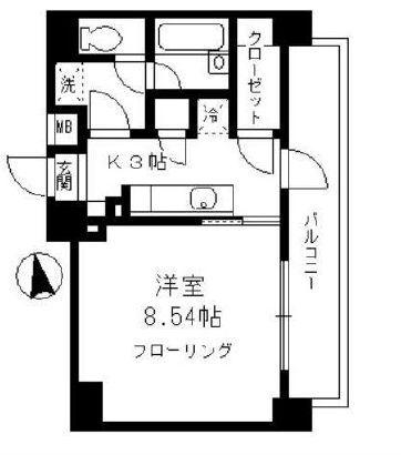 シャルム内神田の間取り