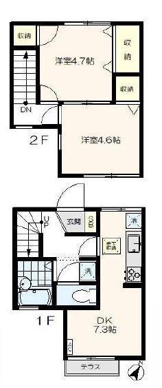  間取り図写真