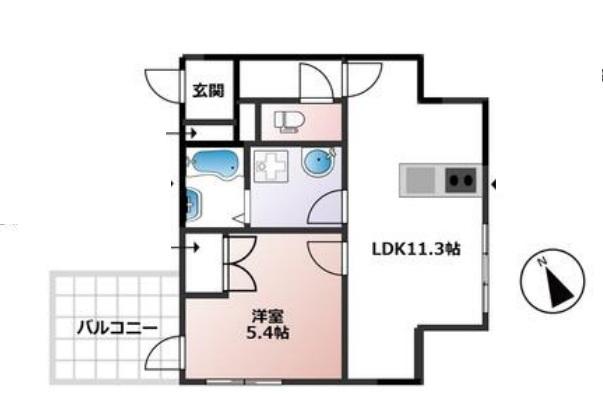  間取り図写真