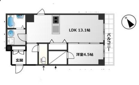  間取り図写真