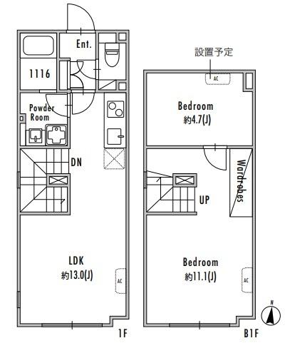  間取り図写真