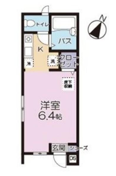 Ms Houseの間取り