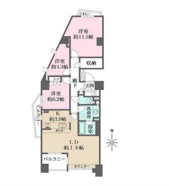  間取り図写真