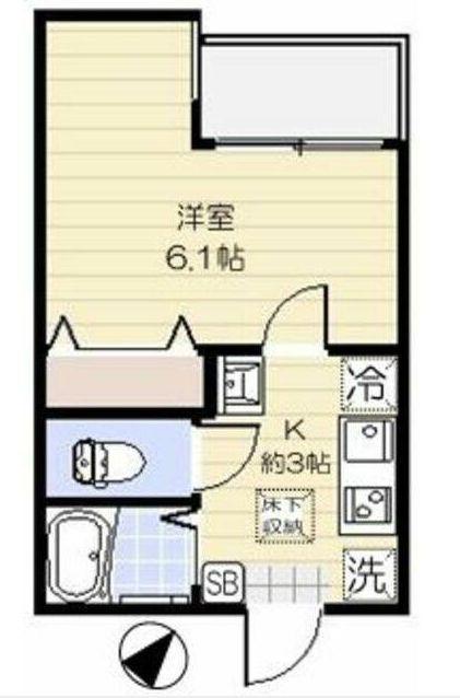 インスパーク本駒込の間取り