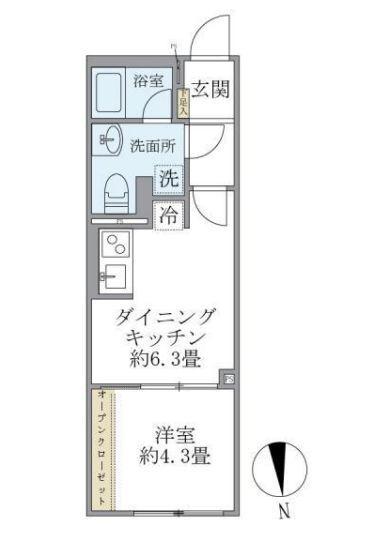  間取り図写真