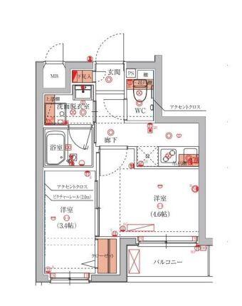  間取り図写真