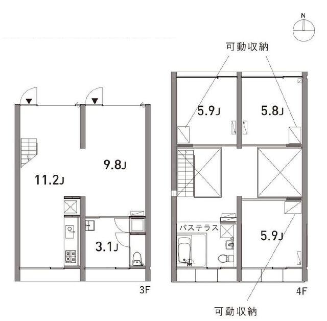  間取り図写真