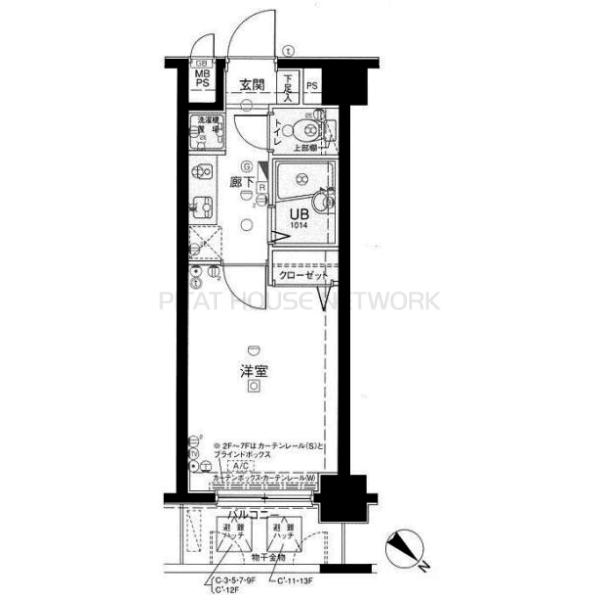 メインステージ巣鴨の間取り