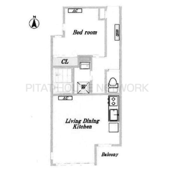 カーサ麻布アネックスの間取り