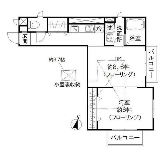  間取り図写真