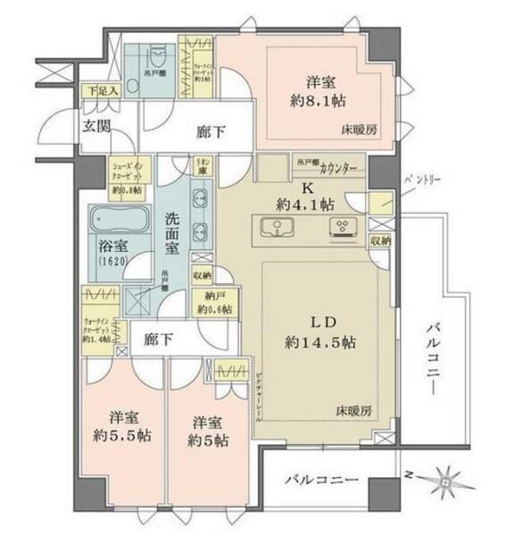  間取り図写真