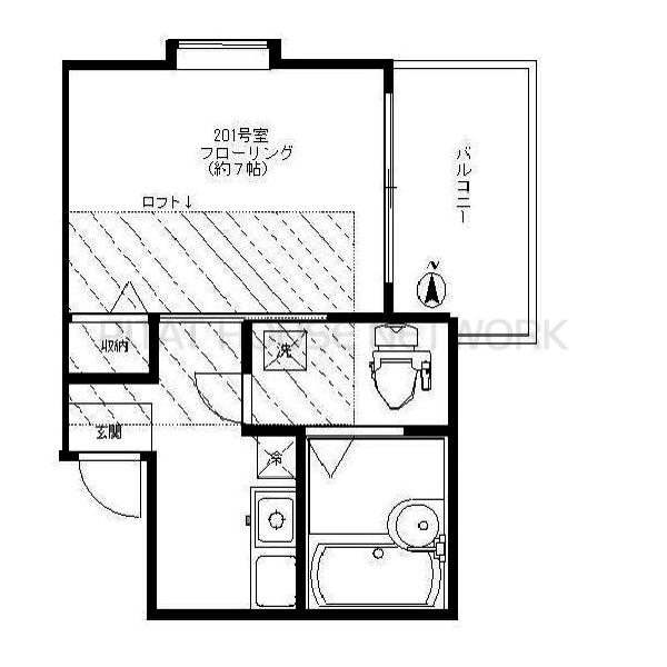 メゾン ラルジュ 201