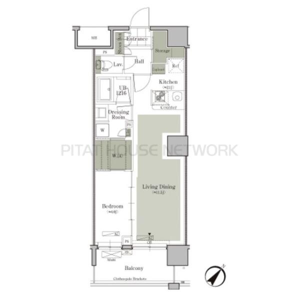 Park Cube西ヶ原STAGEの間取