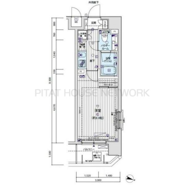 メインステージ滝野川桜通りの間取り