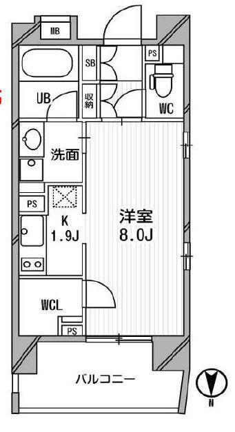 クリオ西池袋の間取り