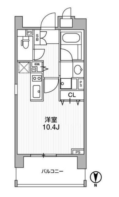 クリオ西池袋の間取り