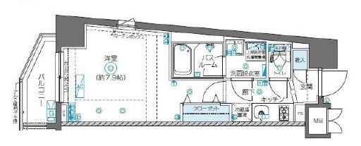 ZOOM南麻布の間取り