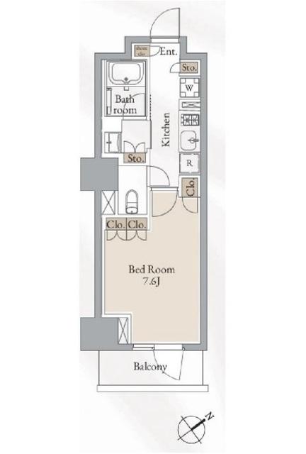 クロスレジデンス高田馬場 　510号室