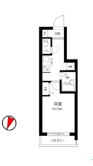クランヴァン駒込染井の間取り