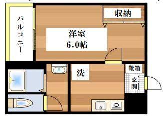 カレッジ・スクエア白山の間取り