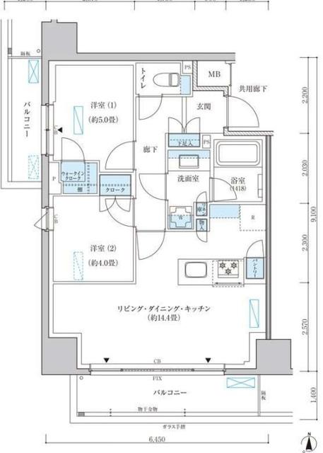  間取り図写真
