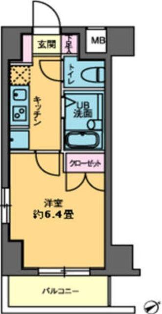 カスタリア要町の間取り