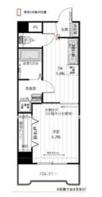  間取り図写真